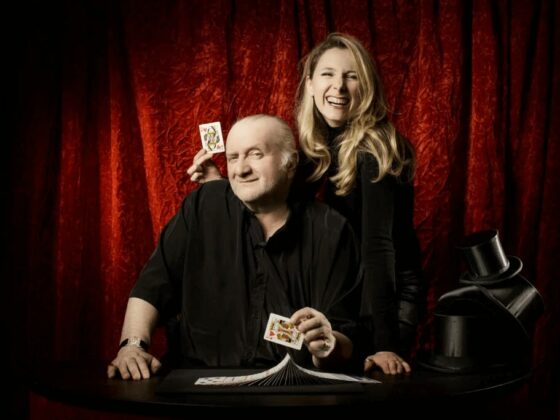 Alexandra and Dominique Duvivier, creators of the Double Fond Formation magic school in Paris