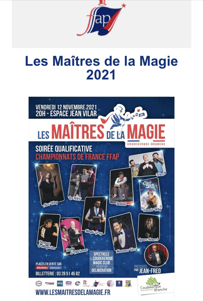 Les maîtres de la magie, élèves école de magie à Paris